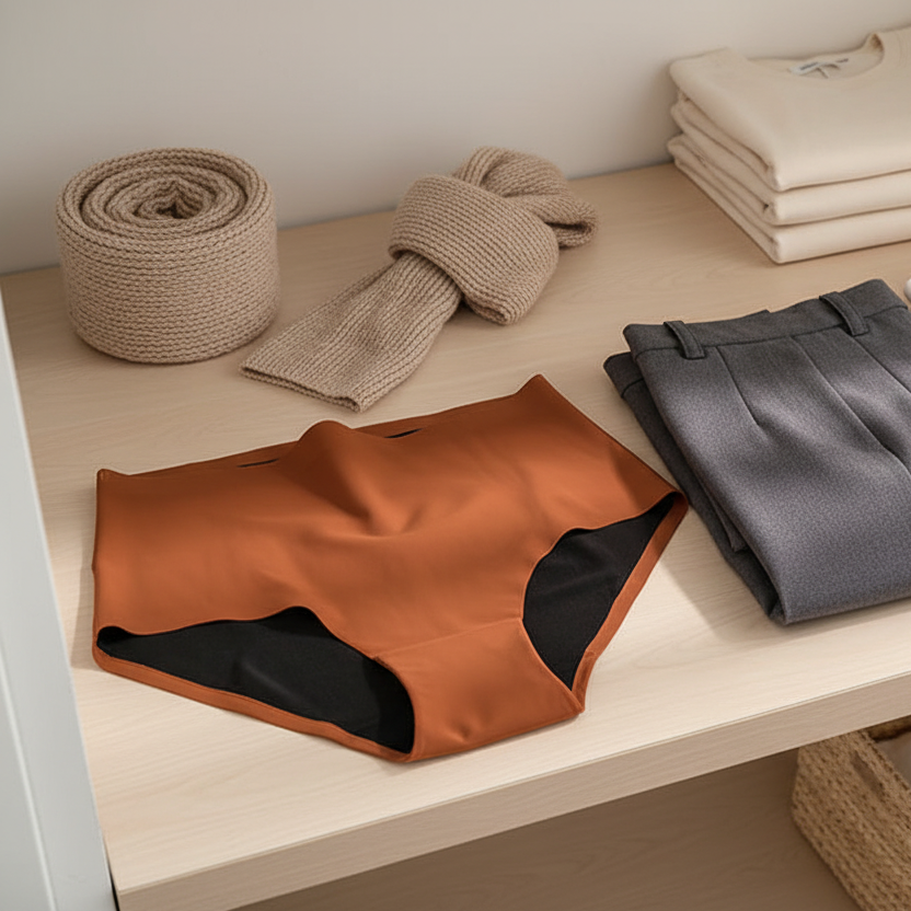 Culotte dans armoire avec deuxième culotte à gauche