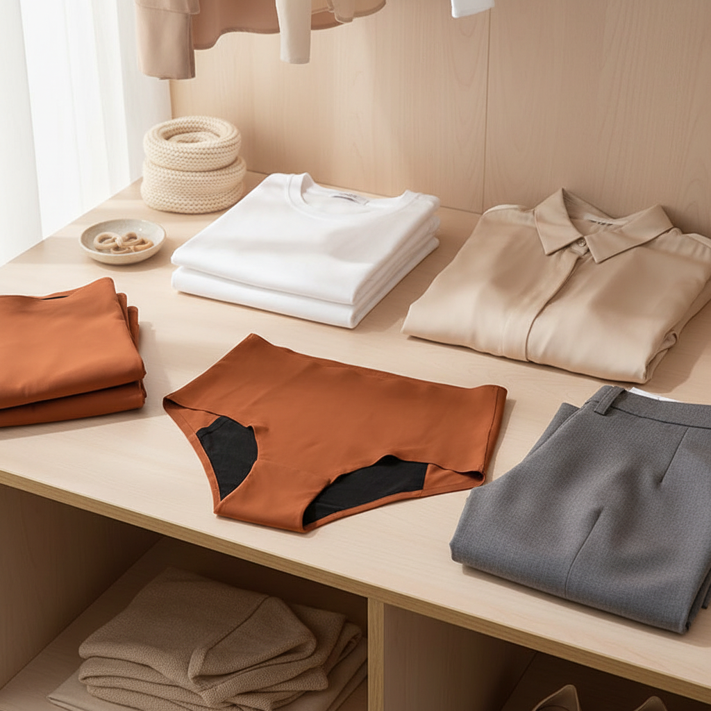 Culotte dans armoire - format carré